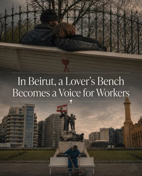 In the heart of Beirut, AMI Paris’ iconic “Lover’s Bench” is quietly reimagined.